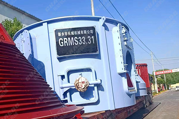 山東年產(chǎn)30萬噸礦粉線上殼體、搖臂發(fā)貨