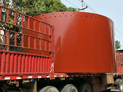 江西萬(wàn)年青水泥客戶(hù)Φ4.8×2.47m回轉(zhuǎn)窯筒體