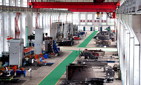 大型機(jī)加工車(chē)間