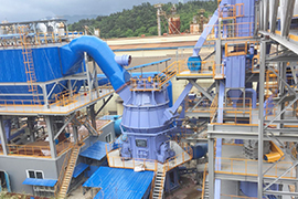 韓國浦項(xiàng)年產(chǎn)30萬噸礦渣微粉生產(chǎn)線